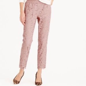 J Crew Floral Lace Pants